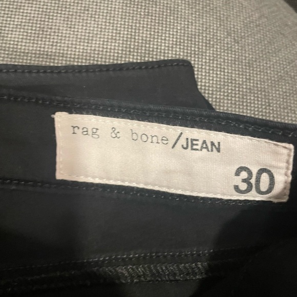 Rag & bone Black Skinny Jeans size 30 - Picture 7 of 7